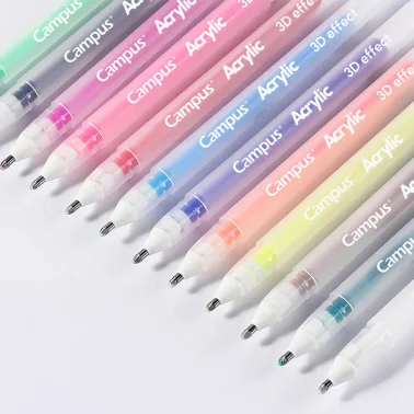 Rotuladores punta fina acrílicos 3D
