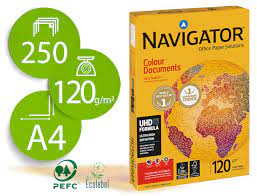 Paquete de papel Navigator 120g